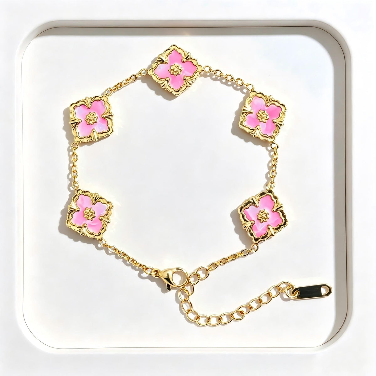 Double-Sided Mother-of-Pearl Bracelet