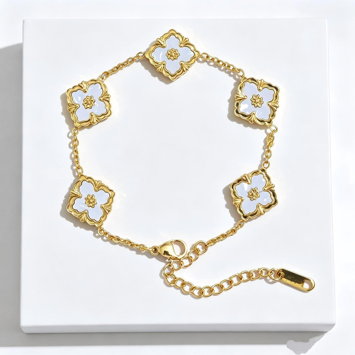 Double-Sided Mother-of-Pearl Bracelet