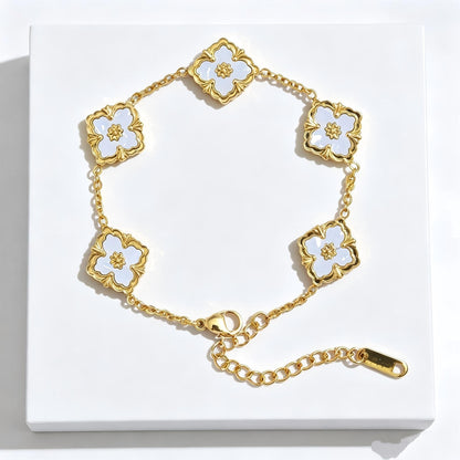 Double-Sided Mother-of-Pearl Bracelet