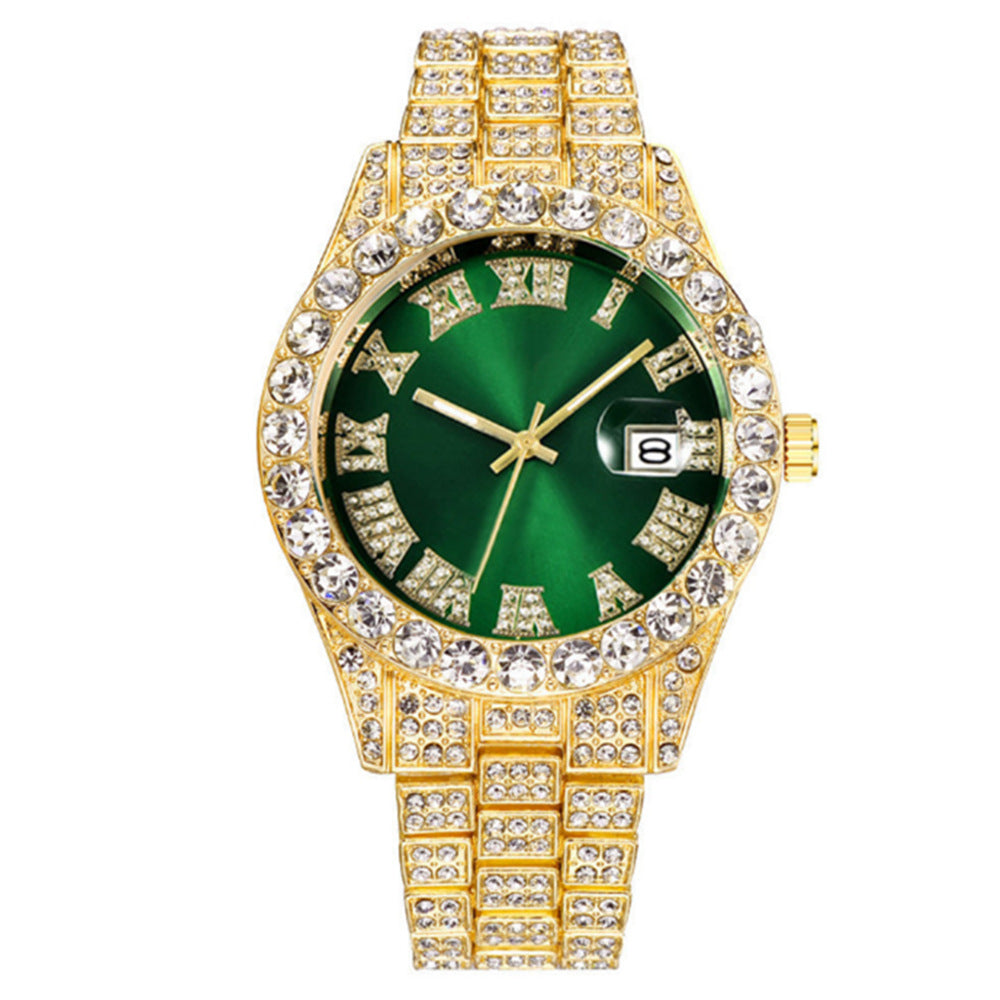 Men's Rhinestone Watch - E1 - WT23826363