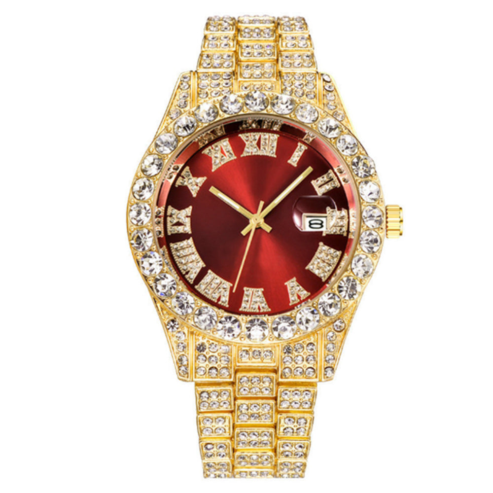 Men's Rhinestone Watch - E3 - WT23826365