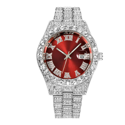 Men's Rhinestone Watch - E5 - WT23826367