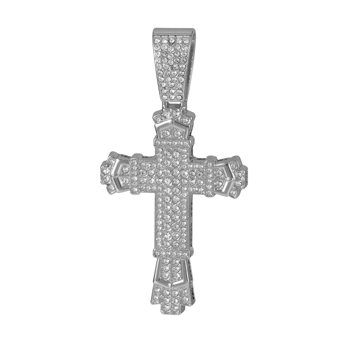 Cross Necklace - Silver Pendant Only
