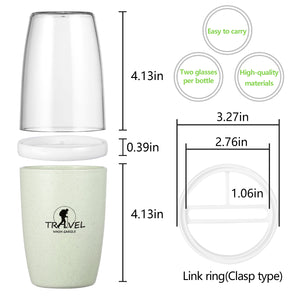 Travel Gargle Cup Green