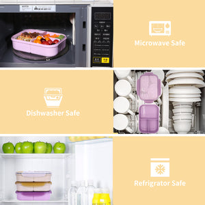Microwave oven heating, convenient cleaning, heat preservation and preservation